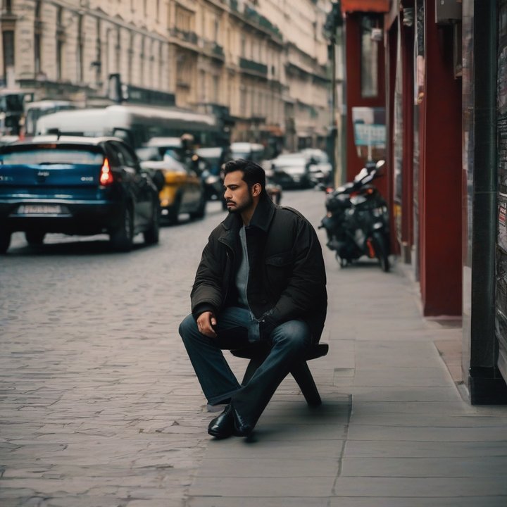 People waiting in long line, looking frustrated and stuck.