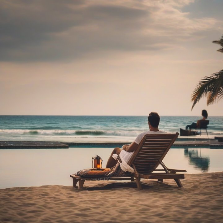 Woman meditating outdoors in a serene natural setting.
