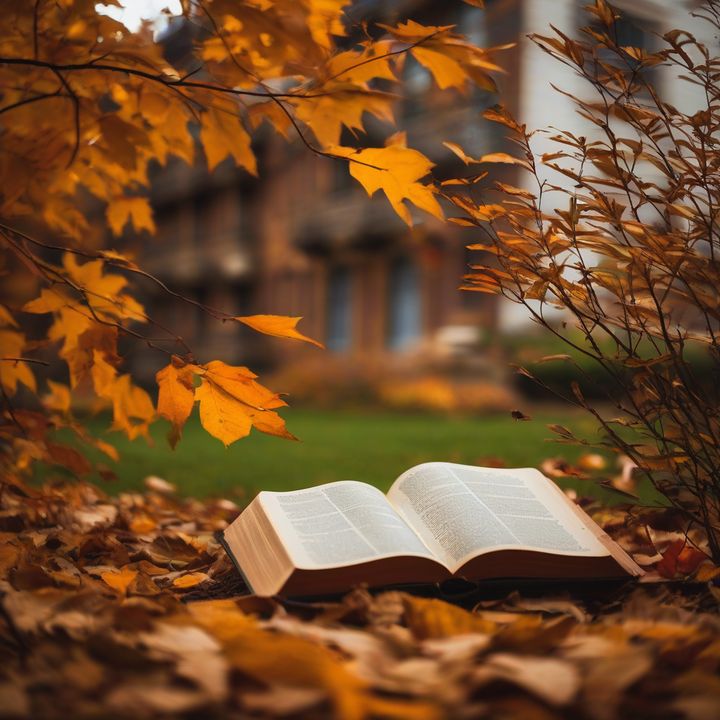 Person holding a calendar with September quotes written on it.